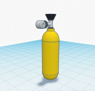 Tinkercad Lessons: Design an Oxygen Tank