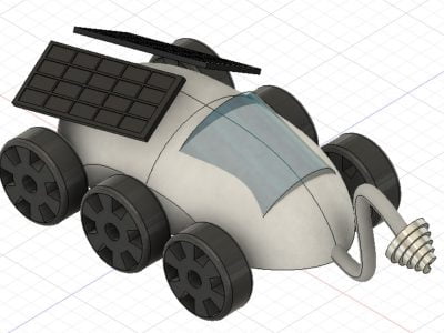 Instructables: Design a Rover in Fusion 360