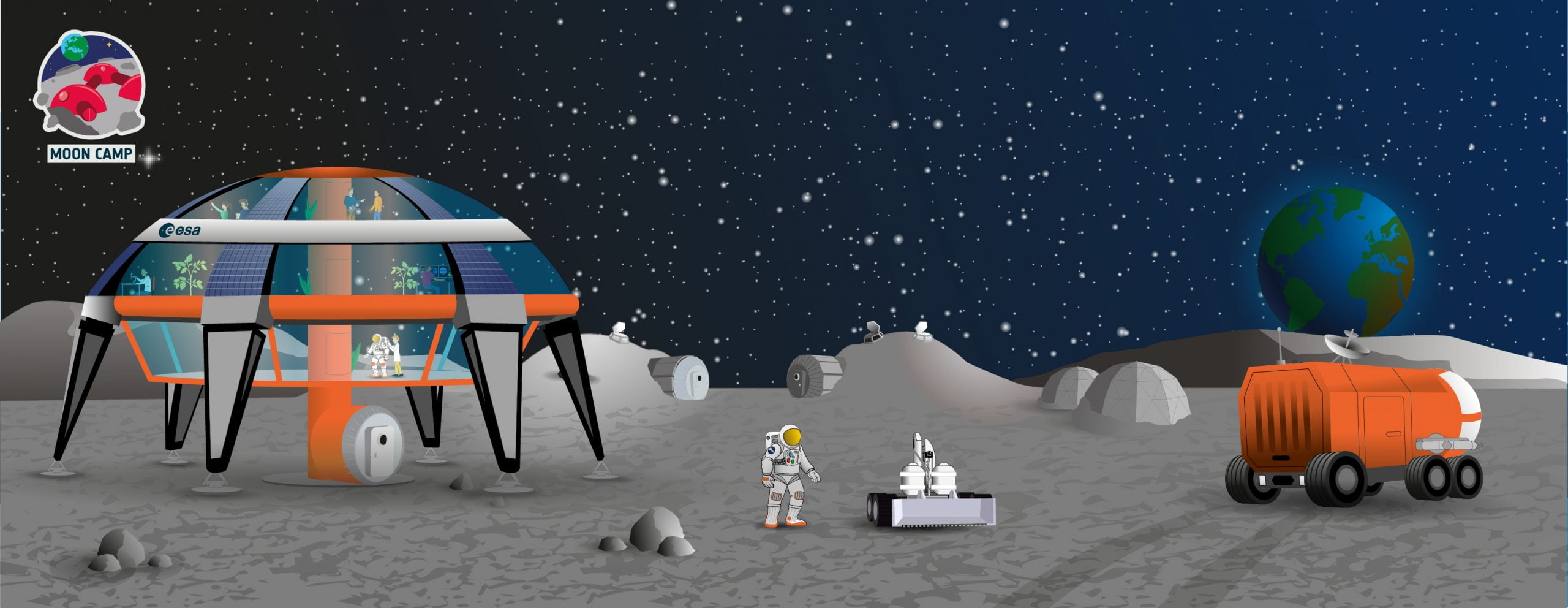 Moon Base – Moon Camp Challenge