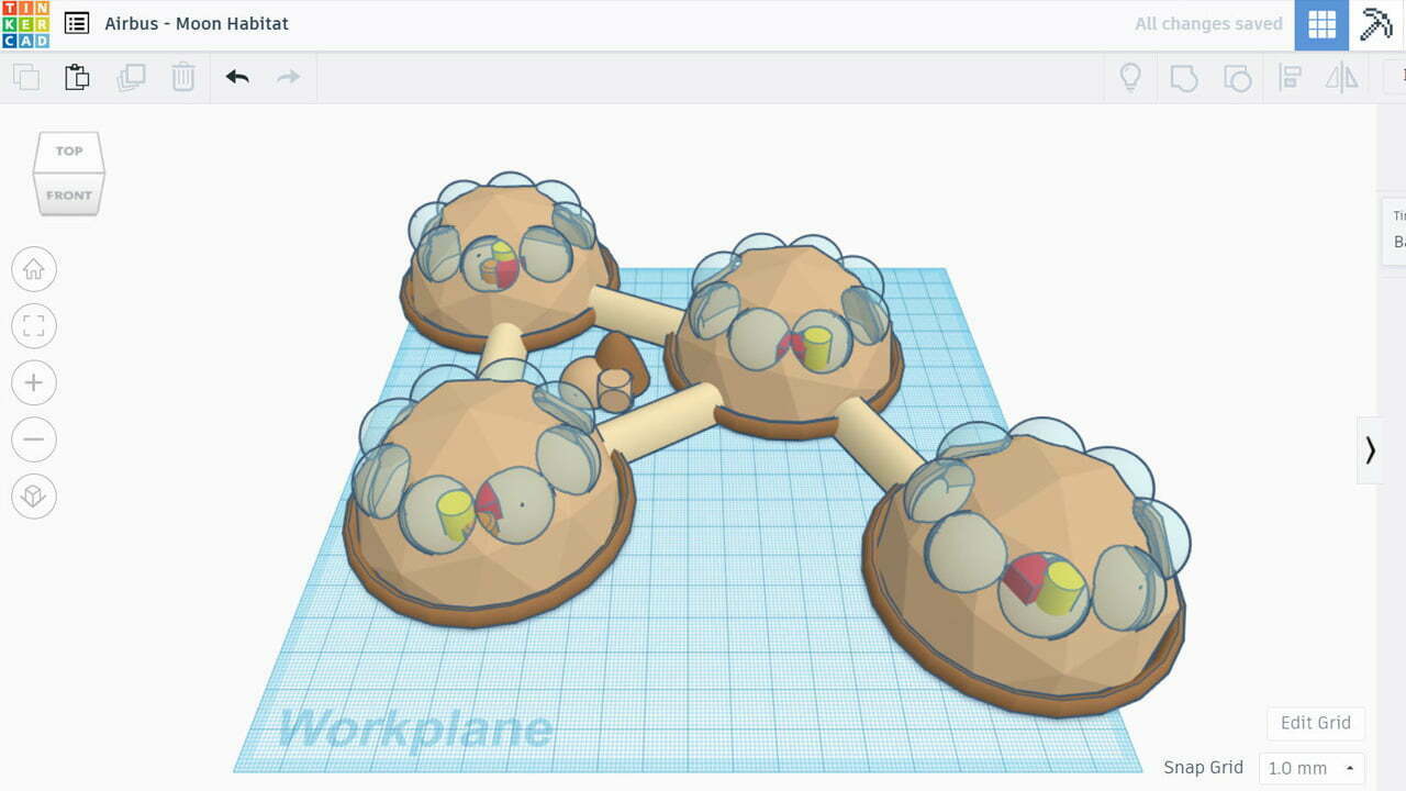 Design Astronauts Quarters In Tinkercad Design Astronauts Quarters In Tinkercad